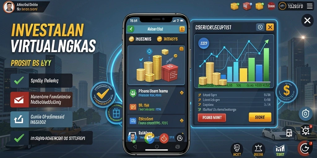 Ilustrasi gameplay seru yang adiktif.