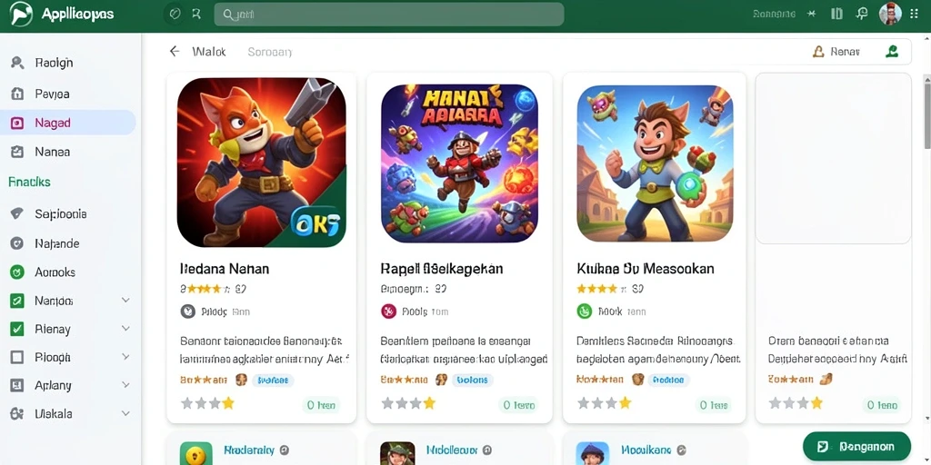 Screenshot komunitas interaktif untuk para pemain.