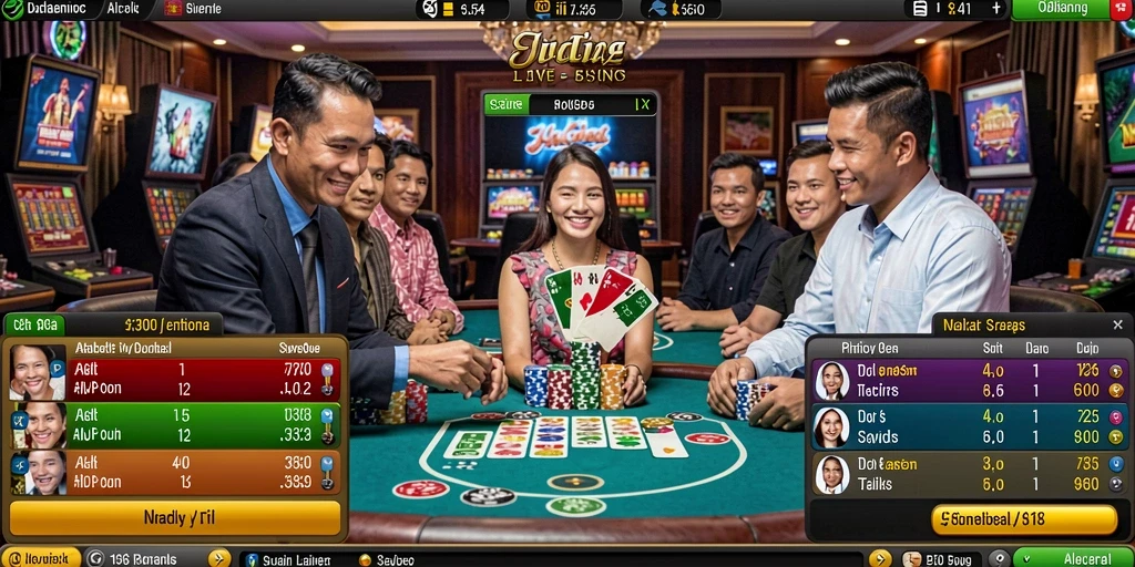 Tangkapan layar menampilkan menu akses cepat untuk bertransaksi.