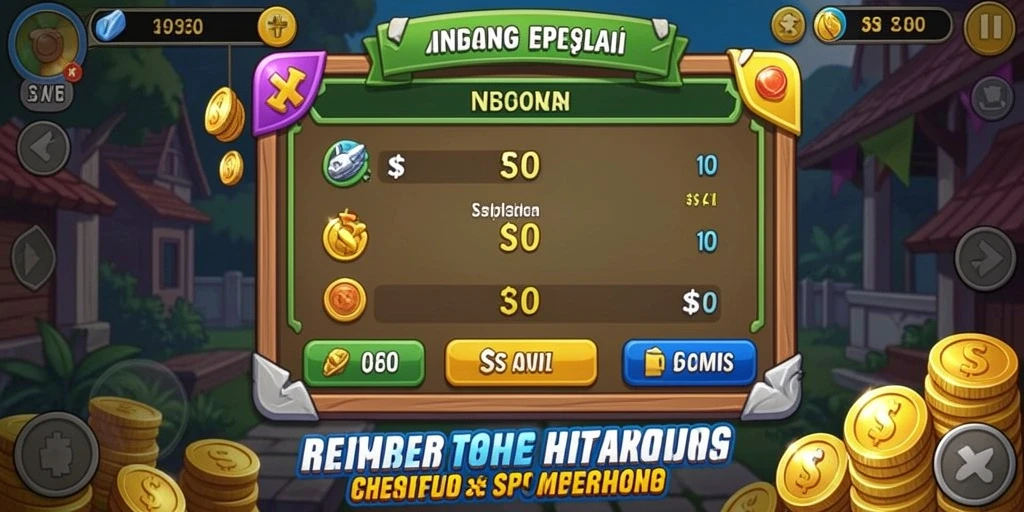 Tantangan seru di setiap level permainan.