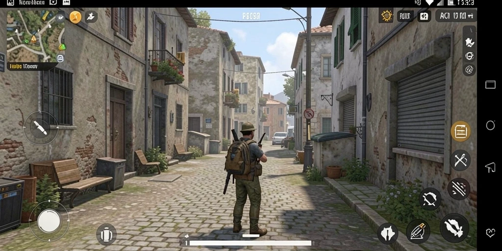 Screenshot memperlihatkan level baru yang menantang dalam MNDUIT.