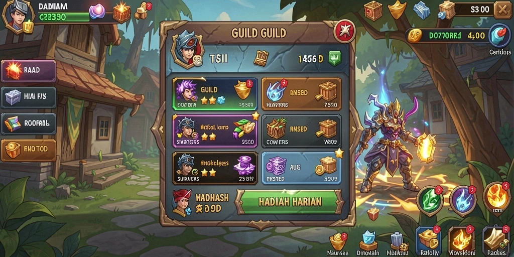 Grafis menawan yang memukau saat bermain.