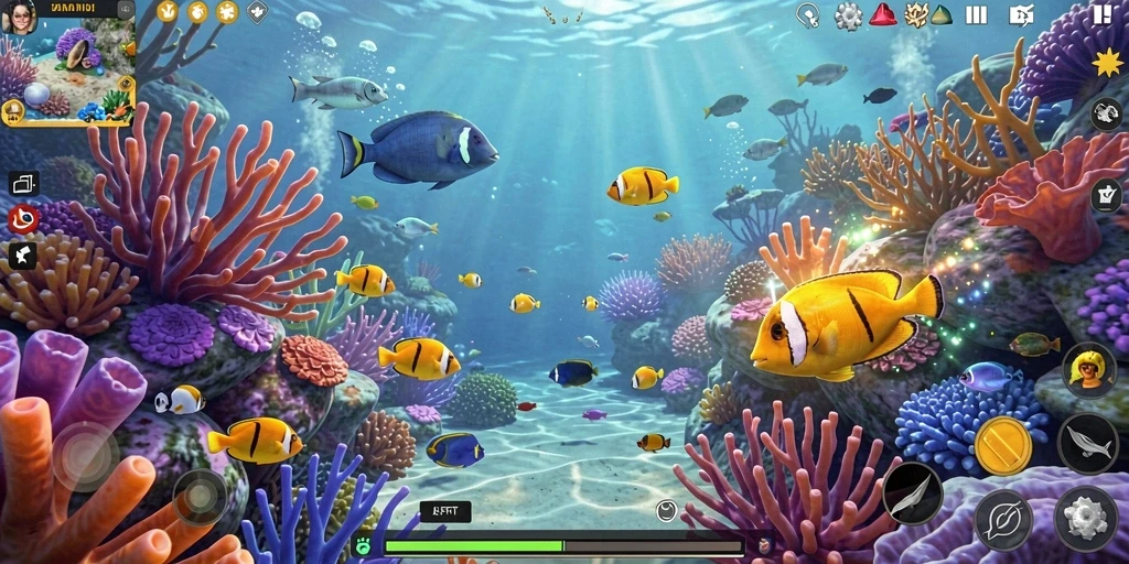 Kompetisi seru dengan pemain lain di mode multiplayer.